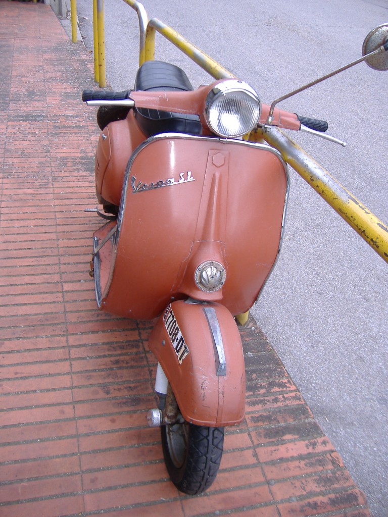 Vespa SL 125 restauracion