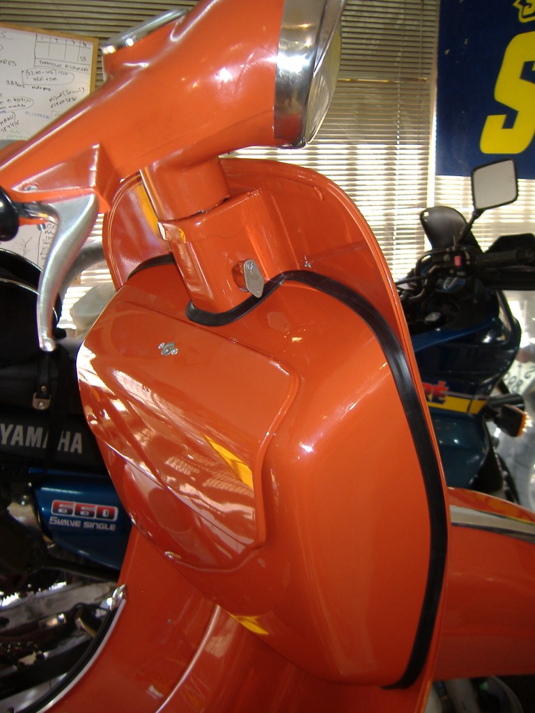 Vespa SL 125 restauracion